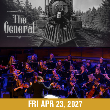 The General: Silent Movie featuring the Salina Symphony